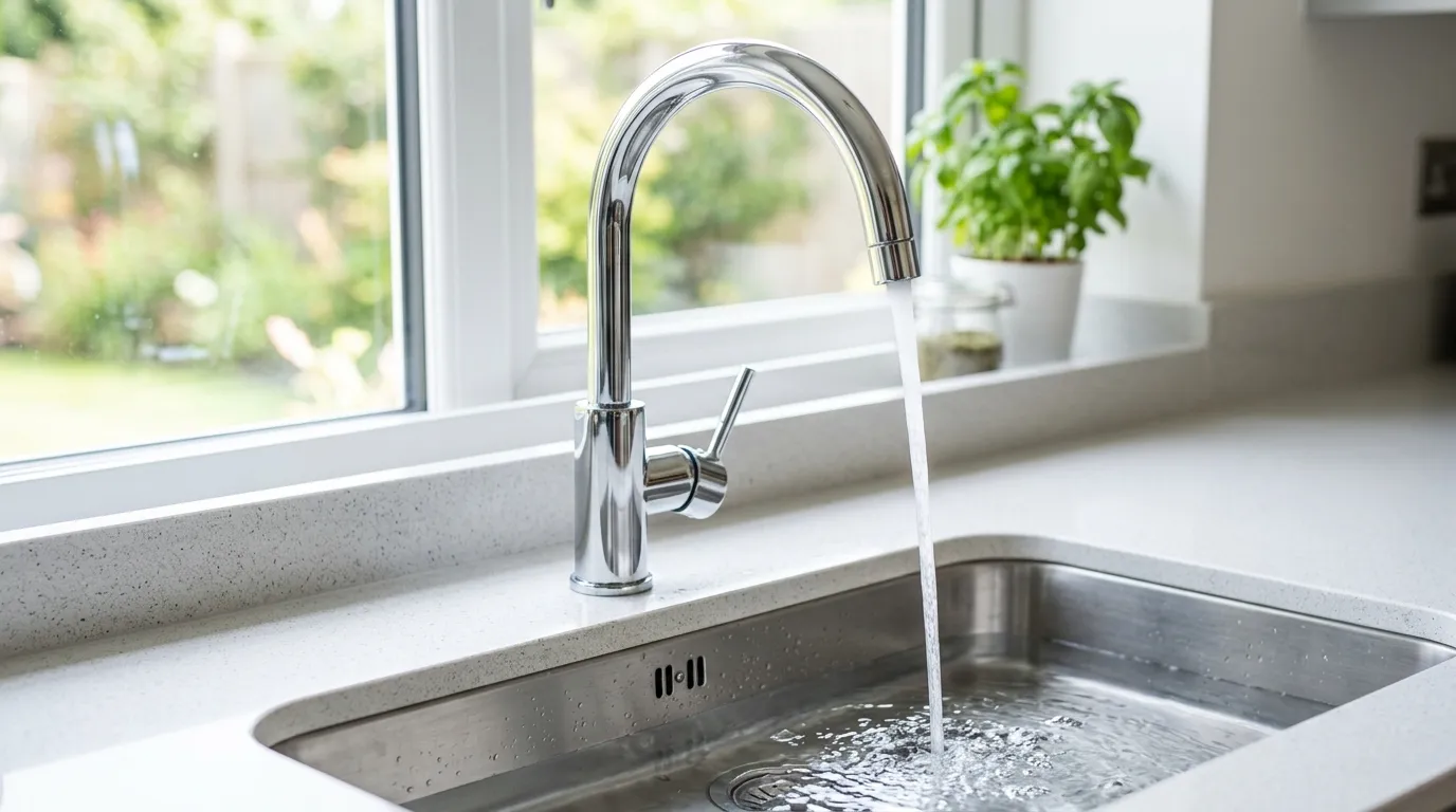 Local Plumbing Master Pros same day plumber fixing a faucet in Hudson, IA